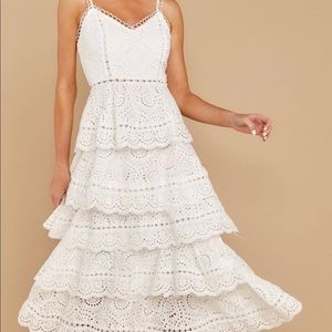 See Me Here White Eyelet Maxi Dress
SMALL / White